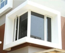 upvc balcony modern window